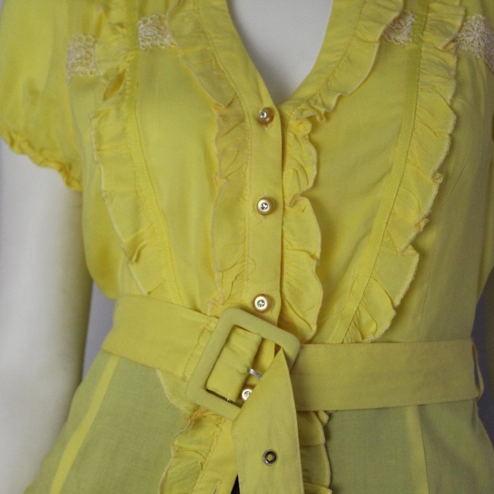 Springy Yellow Blouse - Picture 4 of 10